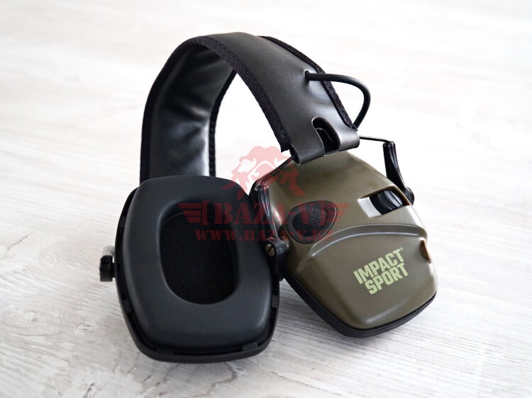 Активные наушники HOWARD LEIGHT Impact Sport Electronic Earmuffs R-01526 США (OD GREEN)