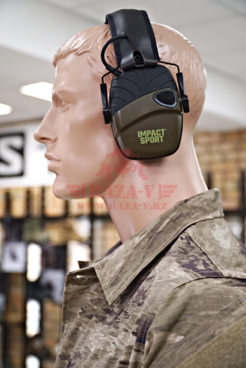 Активные наушники HOWARD LEIGHT Impact Sport Electronic Earmuffs R-01526 США (OD GREEN)