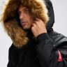 Куртка унисекс аляска Alpha Industries N-2B Short Waist Parka (Black)