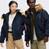 Куртка унисекс аляска Alpha Industries N-2B Short Waist Parka (Replica Blue)