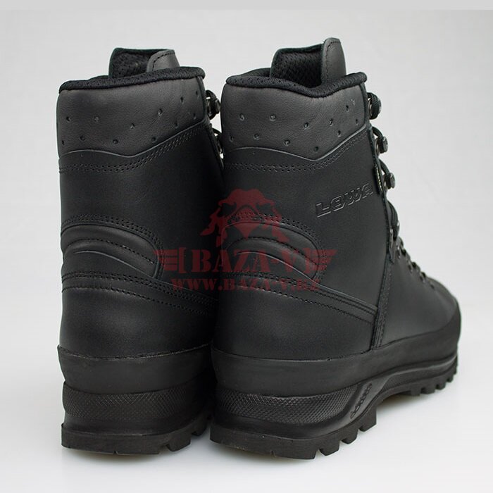 Мембранные горные кожаные ботинки LOWA Mountain Boot GTX (Black)