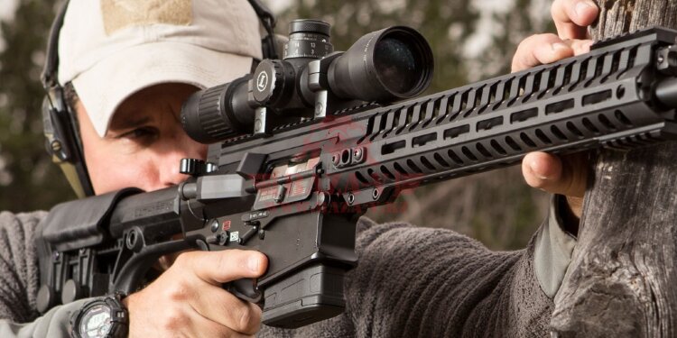 Нарезной карабин POF Gen 4 P308 Edge SPR 7.62x51 NATO (.308Win), 18,5" (1220 Black)
