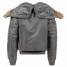 Куртка унисекс аляска Alpha Industries N-2B Short Waist Parka (Gun Metal)