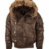 Куртка унисекс аляска Alpha Industries N-2B Short Waist Parka (Dark Brown)