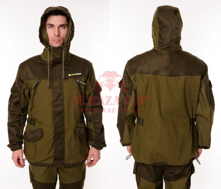Костюм OneRus Горный -5 (Палатка/Флис) Темный хаки (Beige)