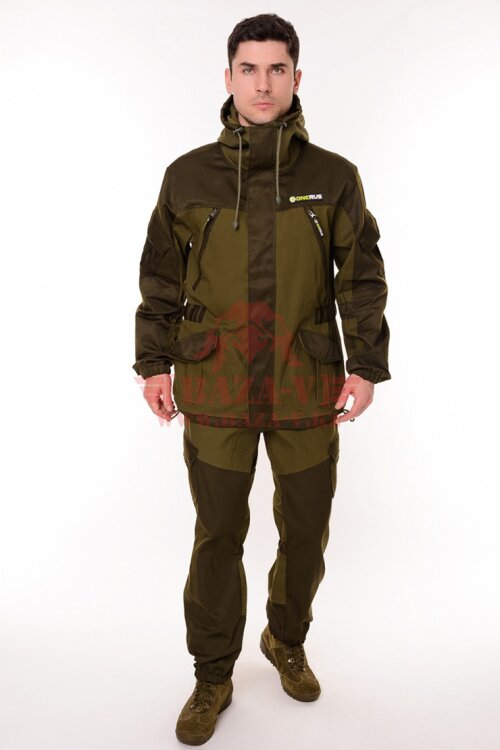 Костюм OneRus Горный -5 (Палатка/Флис) Темный хаки (Beige)