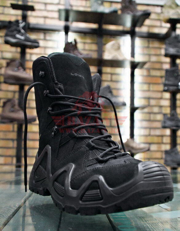 Тактические мембранные ботинки LOWA Zephyr GTX HI TF (Black)