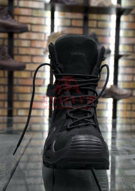 Тактические мембранные ботинки LOWA Zephyr GTX HI TF (Black)