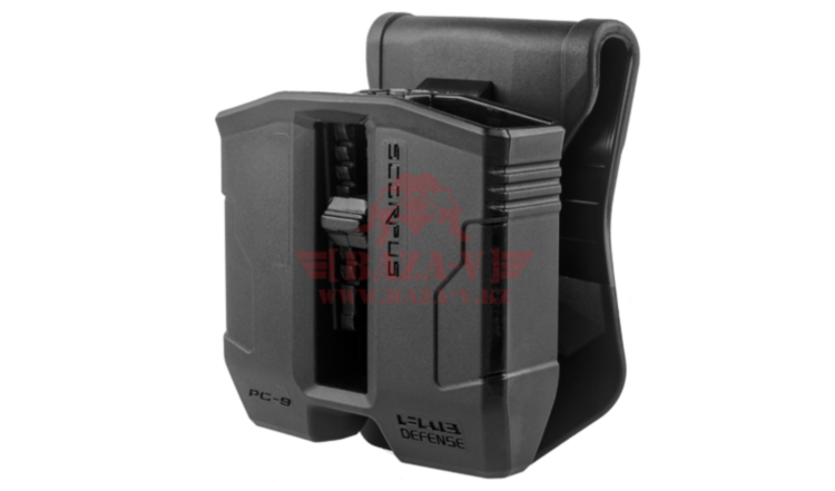 Подсумок под 2 магазина Glock 9мм, полимерный FAB-Defense PG-9 (Black)