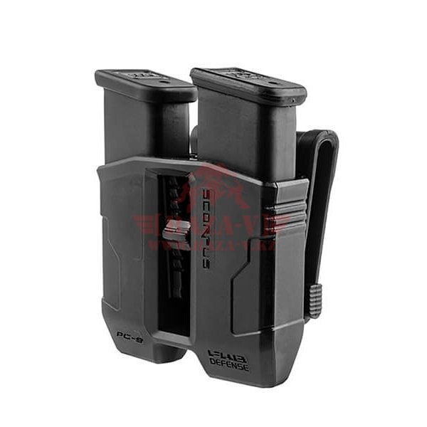 Подсумок под 2 магазина Glock 9мм, полимерный FAB-Defense PG-9 (Black)