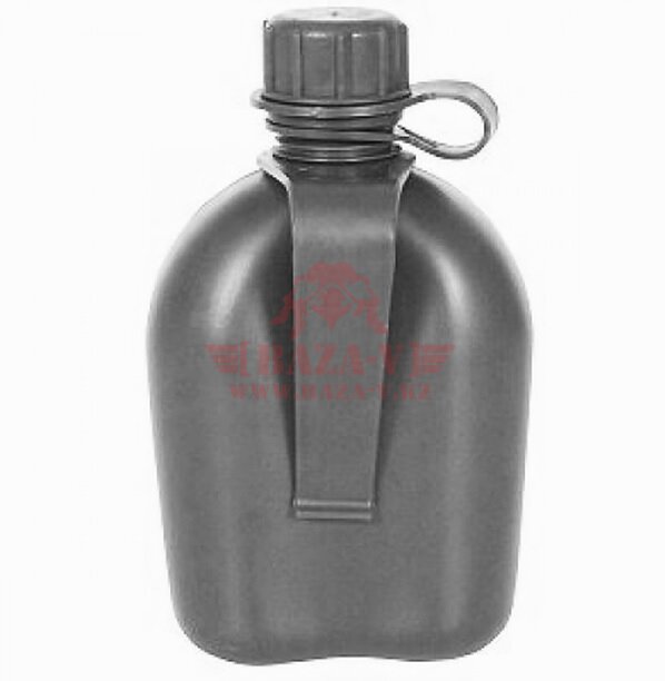 Фляга пластиковая квартовая TRU-SPEC GENUINE G.I. 3 PC. (Black)
