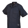 Тактическая рубашка с коротким рукавом TRU-SPEC Short Sleeve Tactical Shirt 6.5 oz 65/35 PC Rip-Stop (Navy)