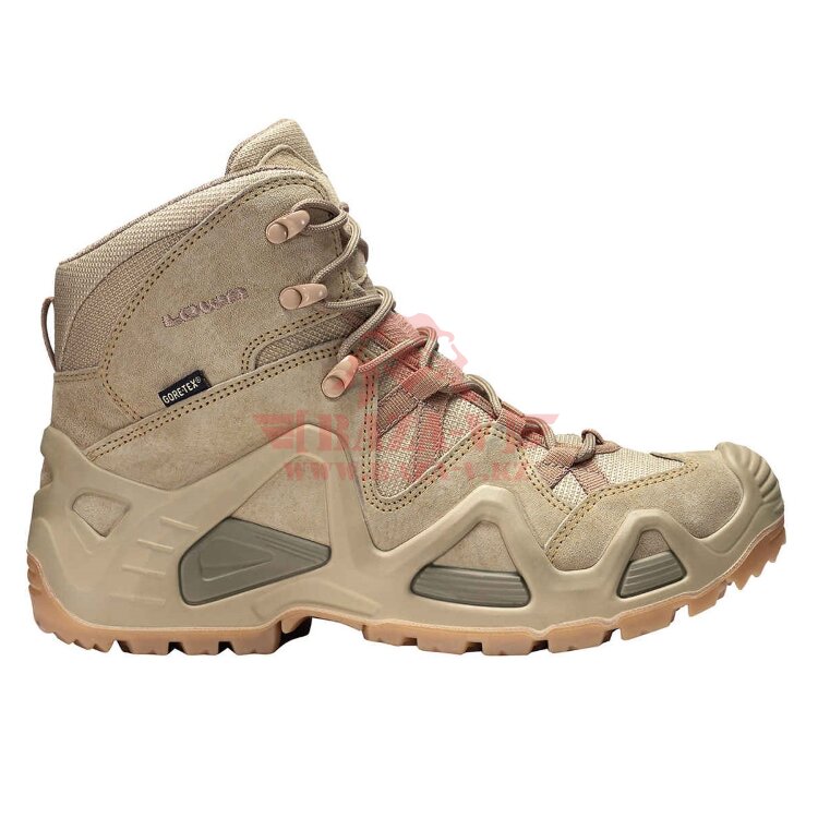 Тактические мембранные ботинки LOWA Zephyr GTX MID TF (Desert Sand)
