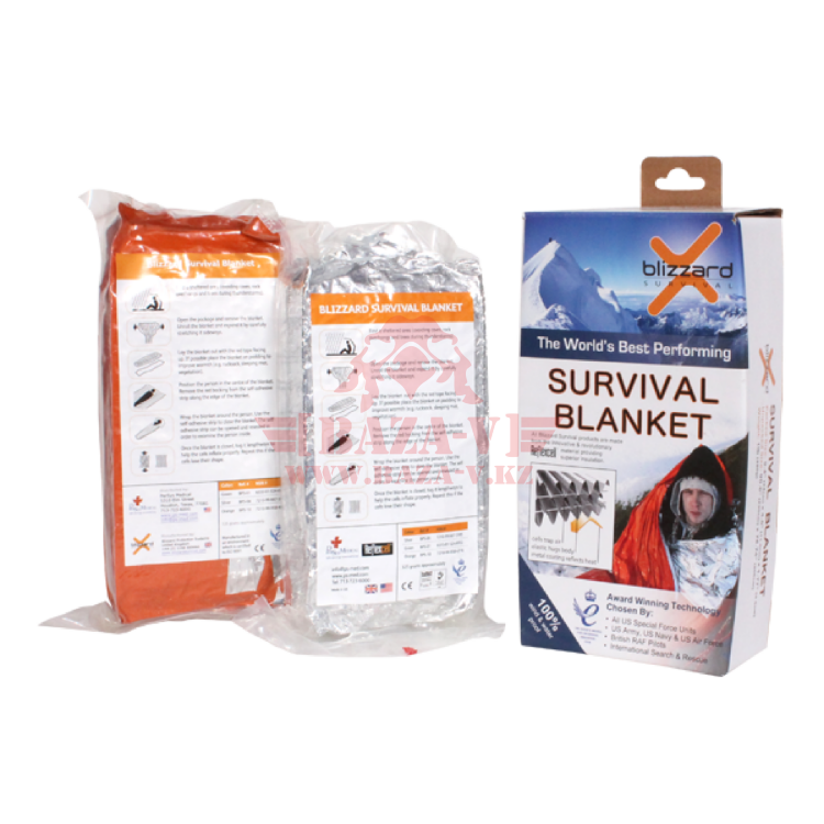 Термоодеяло Blizzard™ Survival Blanket (Silver)