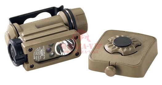 Фонарь на шлем Sidewinder Compact® II Aviation NVG Mount StreamLight®, светодиод 55 люмен (Black)