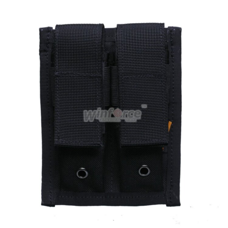 Подсумок под 2 пистолетных магазина 9мм Winforce (WA-02-Black)