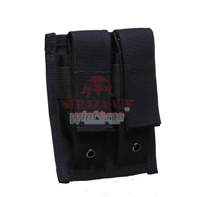 Подсумок под 2 пистолетных магазина 9мм Winforce (WA-02-Black)