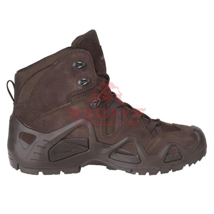 Тактические мембранные ботинки LOWA Zephyr GTX MID TF (Dark brown)