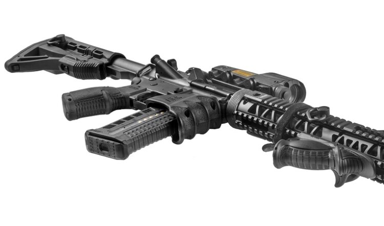 Эргономичная указывающая рукоять PTK и упор VTS FAB-Defense PTK VTS Combo (Black)