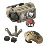 Фонарь на шлем Sidewinder Compact® II E-Mount StreamLight®, светодиод 55 люмен (Coyote)