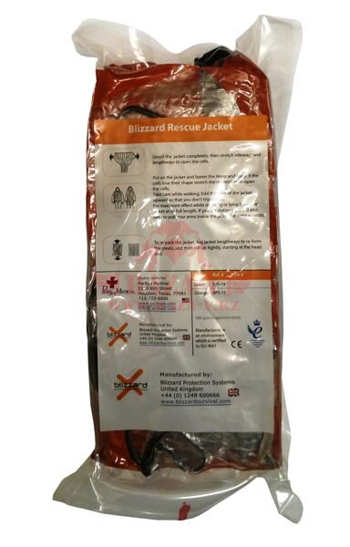 Термоплащ Blizzard Survival Rescue Jacket (Orange)