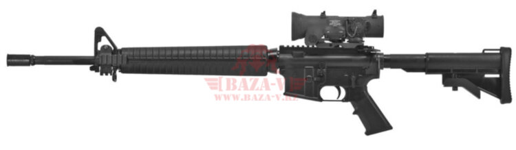 Оптический прицел ELCAN SpecterDR 1.5x-6x (DFOV156-C1), баллистическая марка 5.56 (Black)