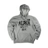 Худи Alpha Industries Athletic Department Hoodie (Heather Grey)