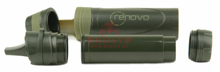 Портативный фильтр для воды Renovo™ TRIO (Olive)