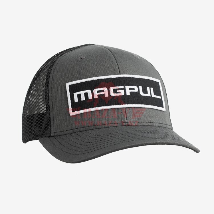Бейсболка Magpul® Wordmark Patch Trucker MAG1104-032 (Grey/Black)