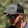 Бейсболка Magpul® Wordmark Patch Trucker MAG1104-032 (Grey/Black)
