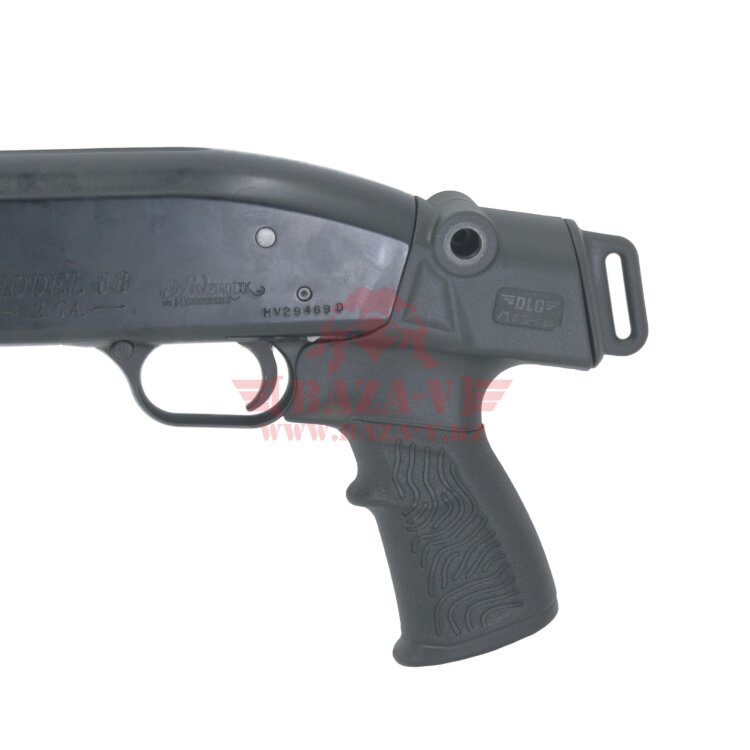 Пистолетная рукоятка на Mossberg 500/590, Maverick 88 с креплением для ремня DLG Tactical (DLG-118 Black)