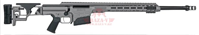 Винтовка Barrett MRAD .308 Win Folding Stock, цвет Tungsten Grey Cerakote 24" Fluted Bbl 1:8" Rifle 