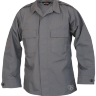 Тактическая рубашка с длинным рукавом TRU-SPEC Long Sleeve Tactical Shirt 6.5 oz. 65/35 PC Rip-Stop (Charcoal)