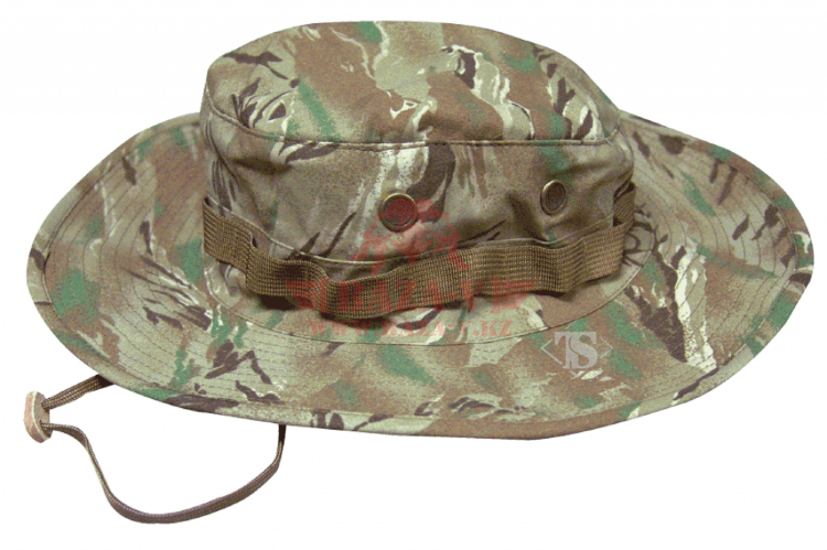 Панама армейская TRU-SPEC Wide Brim Boonie 50/50 NyCo Rip-Stop (Tiger Stripe Multicam)