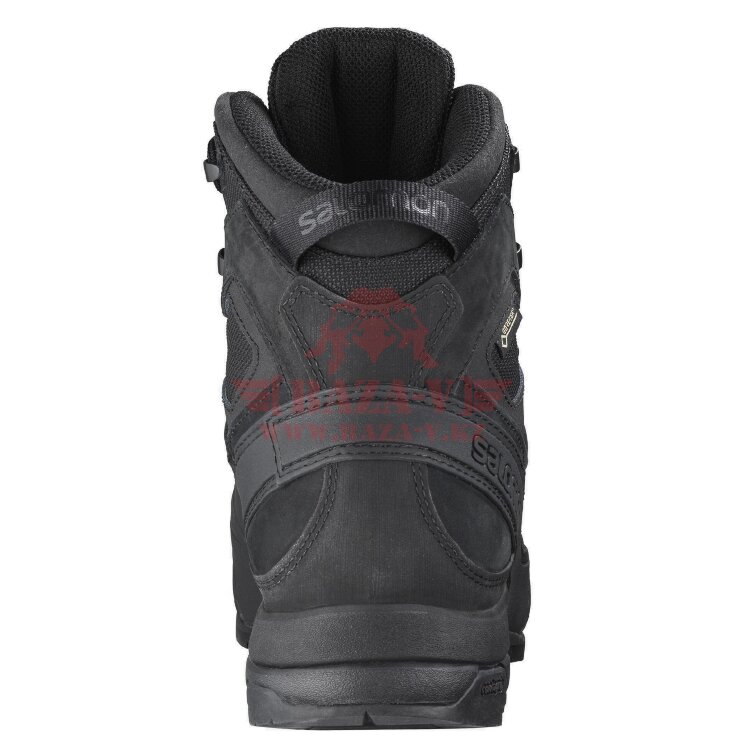 Зимние мембранные тактические ботинки Salomon X ALP GTX Forces (Black)