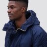 Зимняя куртка-парка Аляска Alpha Industries Slim Fit N-3B, натуральный мех (Replica Blue/Orange)