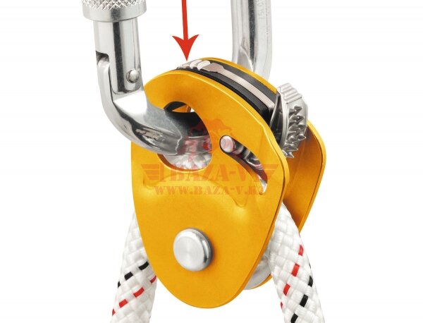 Блок-зажим сверхлегкий, компактный PETZL® Micro Traxion