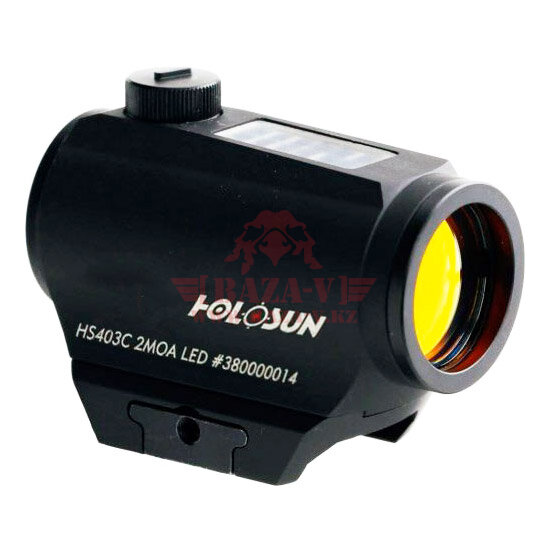 Коллиматорный прицел HOLOSUN HS403C Paralow Solar Power, солнечная батарея, совместим с ПНВ