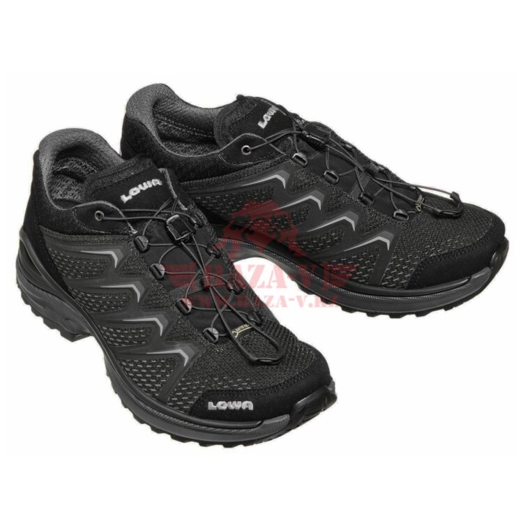 Тактические мембранные кроссовки LOWA Maddox GTX LO TF (Black)