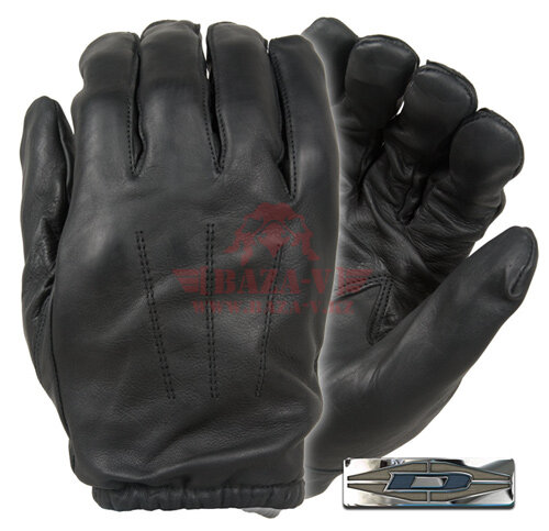Перчатки кожаные Damascus Gear™ DFK300 Frisker K™ с покрытием Kevlar (Black)
