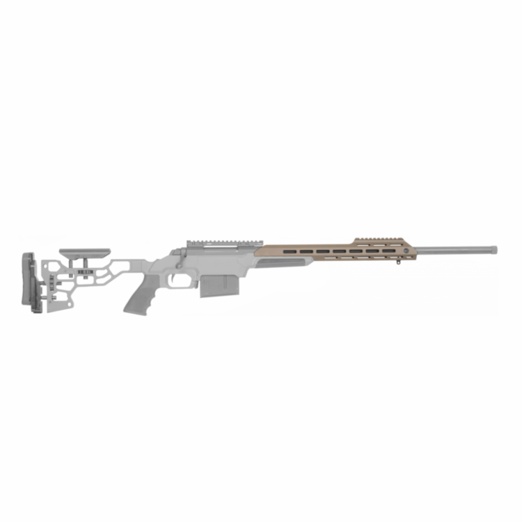 Цевье с планкой Picatinny для шасси MDT ESS Forend NV Rail 15" (FDE)