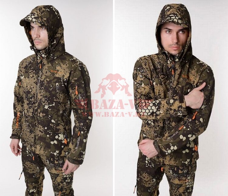 Костюм Triton Pro -5 Softshell на флисе (Beige)