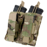 Подсумок под 2 магазина AR и 2 пистолетных магазина "Кенгуру" Condor MA51: Double Kangaroo Mag Pouch (Multicam)