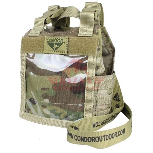 Подсумок для ID-карт "Тактический мини-жилет" Condor 245: Mini Exo Plate Carrier ID Panel (Multicam)