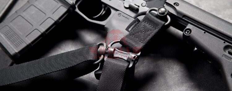 Оружейный одноточечный, двухточечный ремень 32мм, Magpul MS4 Dual QD Sling GEN2 MAG518 (Black)