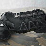 Тактические беговые кроссовки Salomon Speedcross 4 Wide Forces для пересеченной местности (Black)