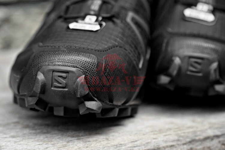 Тактические беговые кроссовки Salomon Speedcross 4 Wide Forces для пересеченной местности (Black)