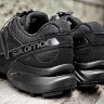Тактические беговые кроссовки Salomon Speedcross 4 Wide Forces для пересеченной местности (Black)