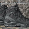 Тактические мембранные ботинки, стойкая к проколам подошва Salomon Quest 4D GTX Forces 2 EN (Black)