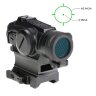 Коллиматорный прицел Holosun HE515GM-GR, совместимый с ПНВ
